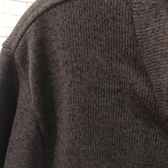 Lands End Coat Jacket Womens Large Charcoal Gray Casual Classic Coat - Picture 4 of 10